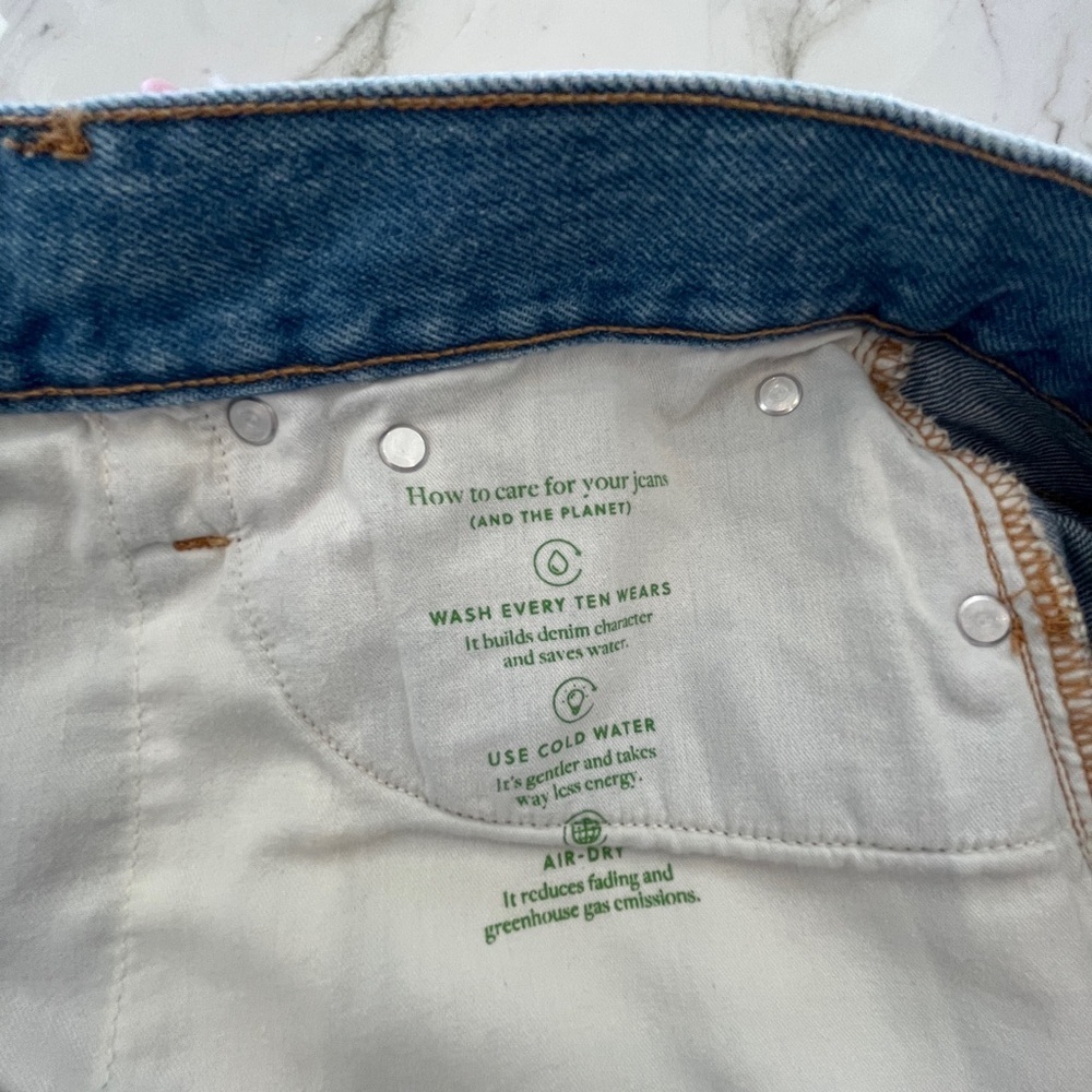 J. Crew Light Blue Jean Shorts - Picture 4 of 4
